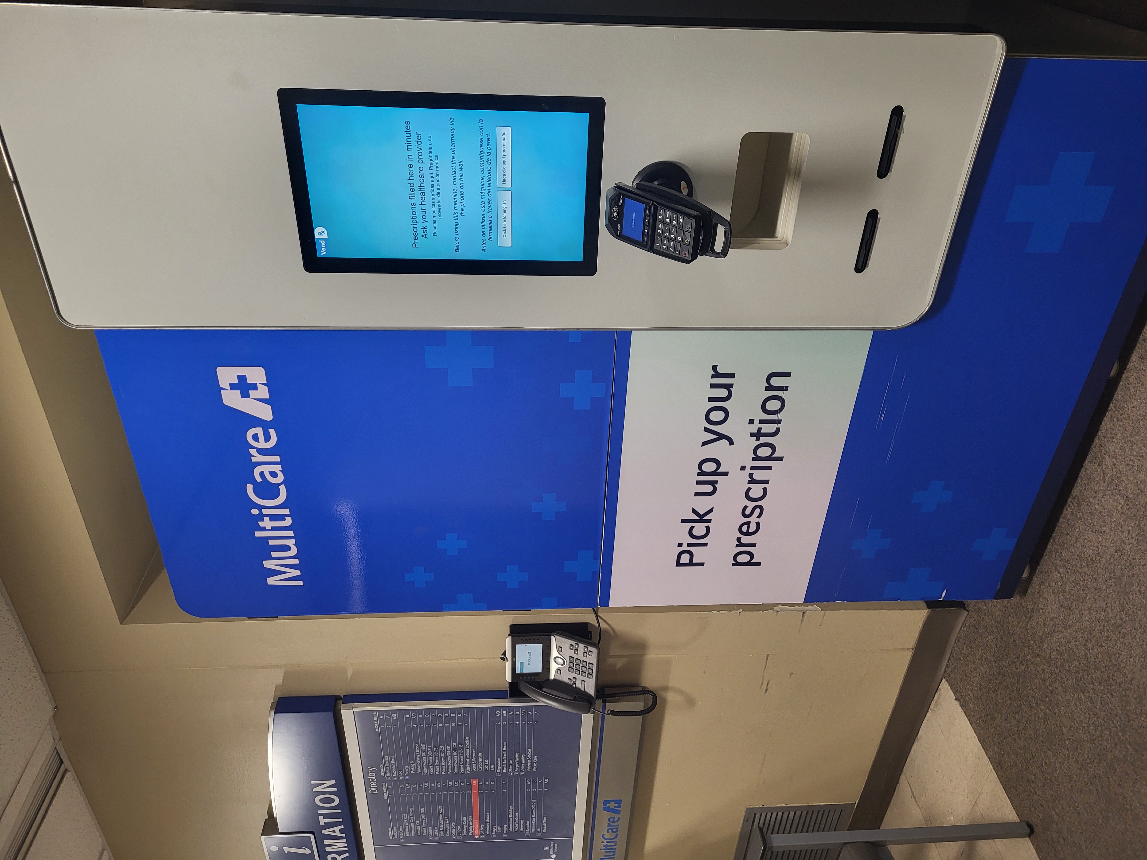 VendRx automated dispensing unit deployed at Intermountain Health emergency department